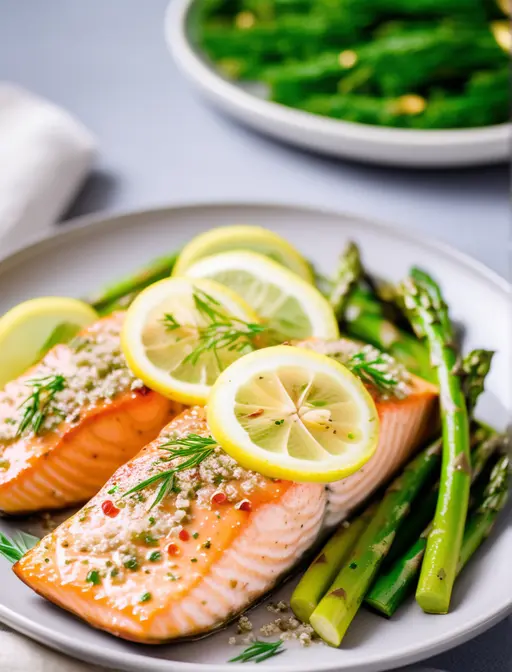 Easy Baked Salmon Recipe with Lemon Butter Sauce