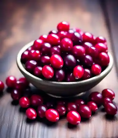 Cranberries, red fruit
