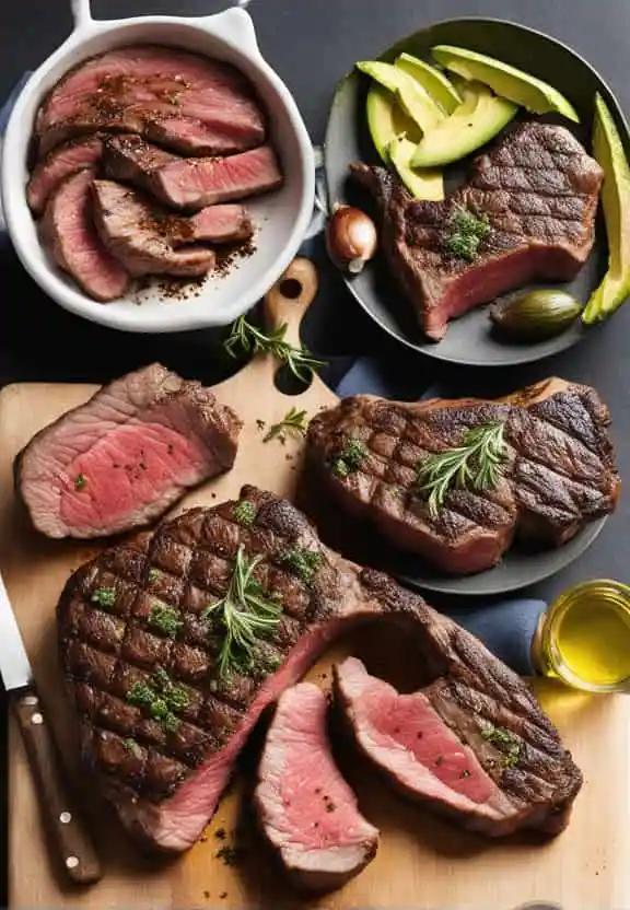 Preparing the Steak for Grilling