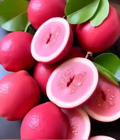 Red Guava, red fruit
