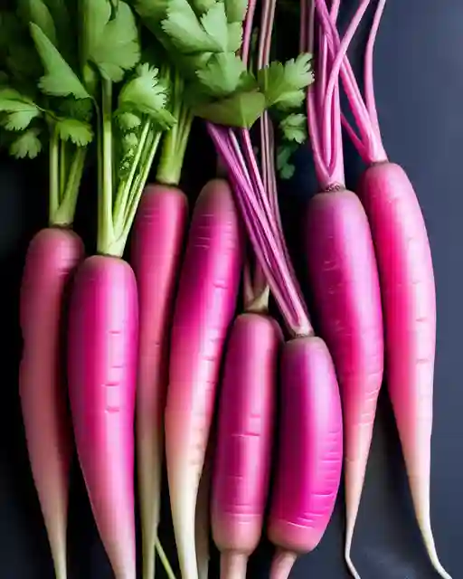 Heirloom Pink Carrots